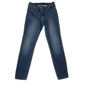 J.Crew Pants Womens Size 28 Blue Denim Lookout High Rise Skinny Jeans
